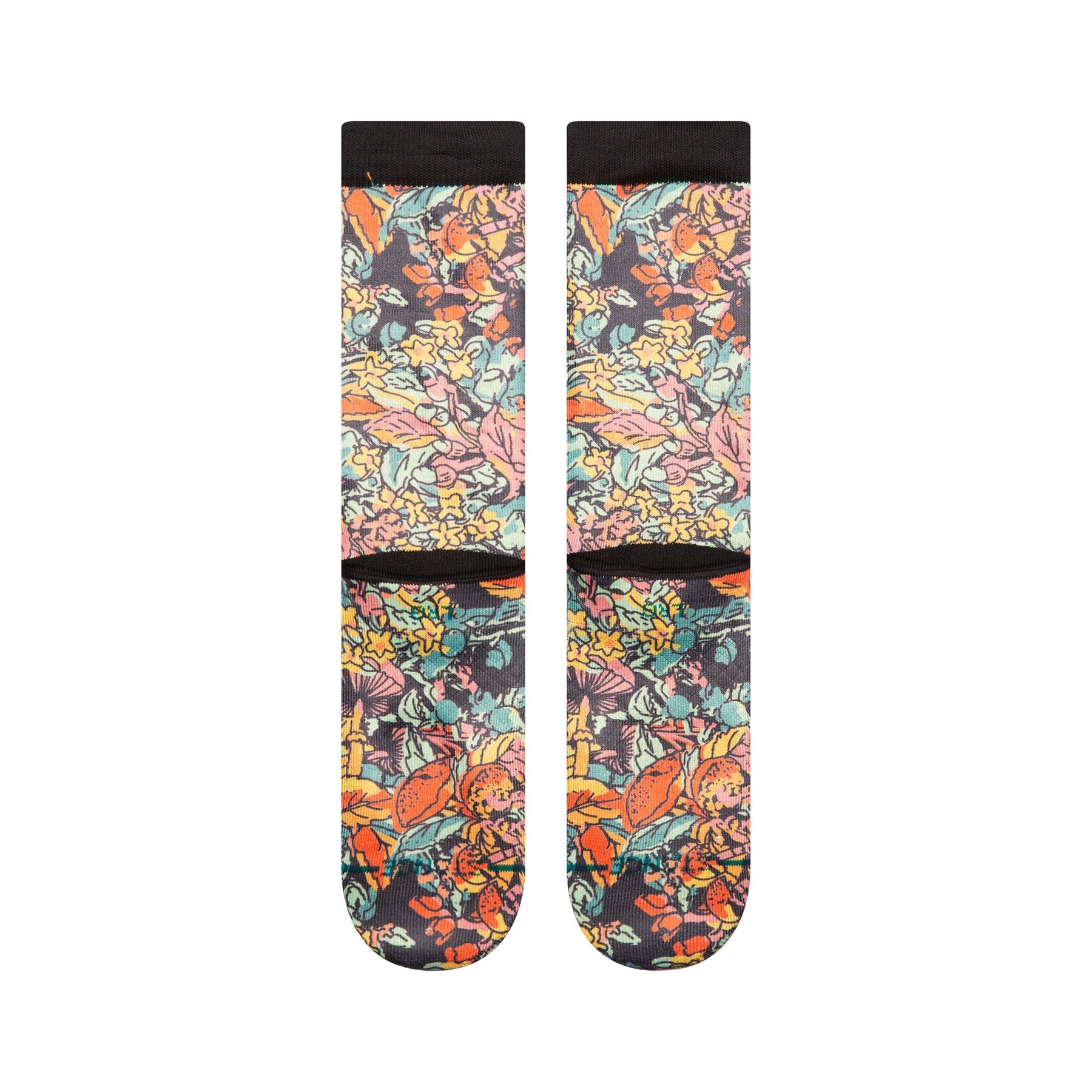 Whipple Bottom Crew Socks - Orange