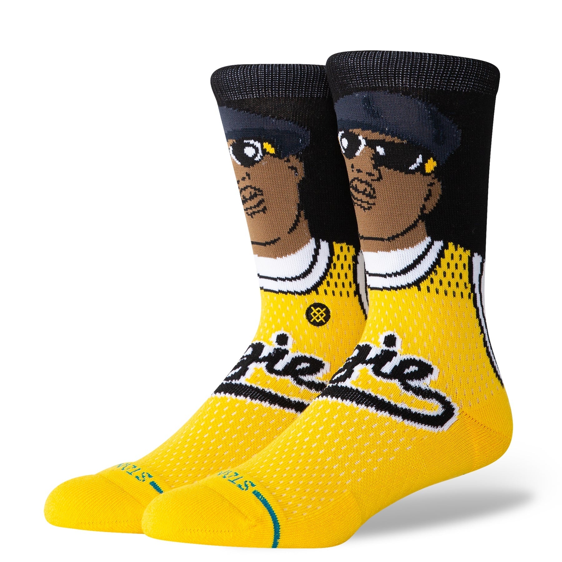 Chaussettes Juicy Crew « Notorious BIG » – Jaune