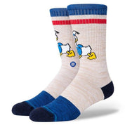 Vintage Disney 2020 Crew Socks - Donald Duck Natural