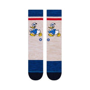 Vintage Disney 2020 Crew Socks - Donald Duck Natural