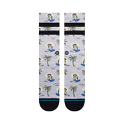 Surfing Monkey Crew Socks - Grey