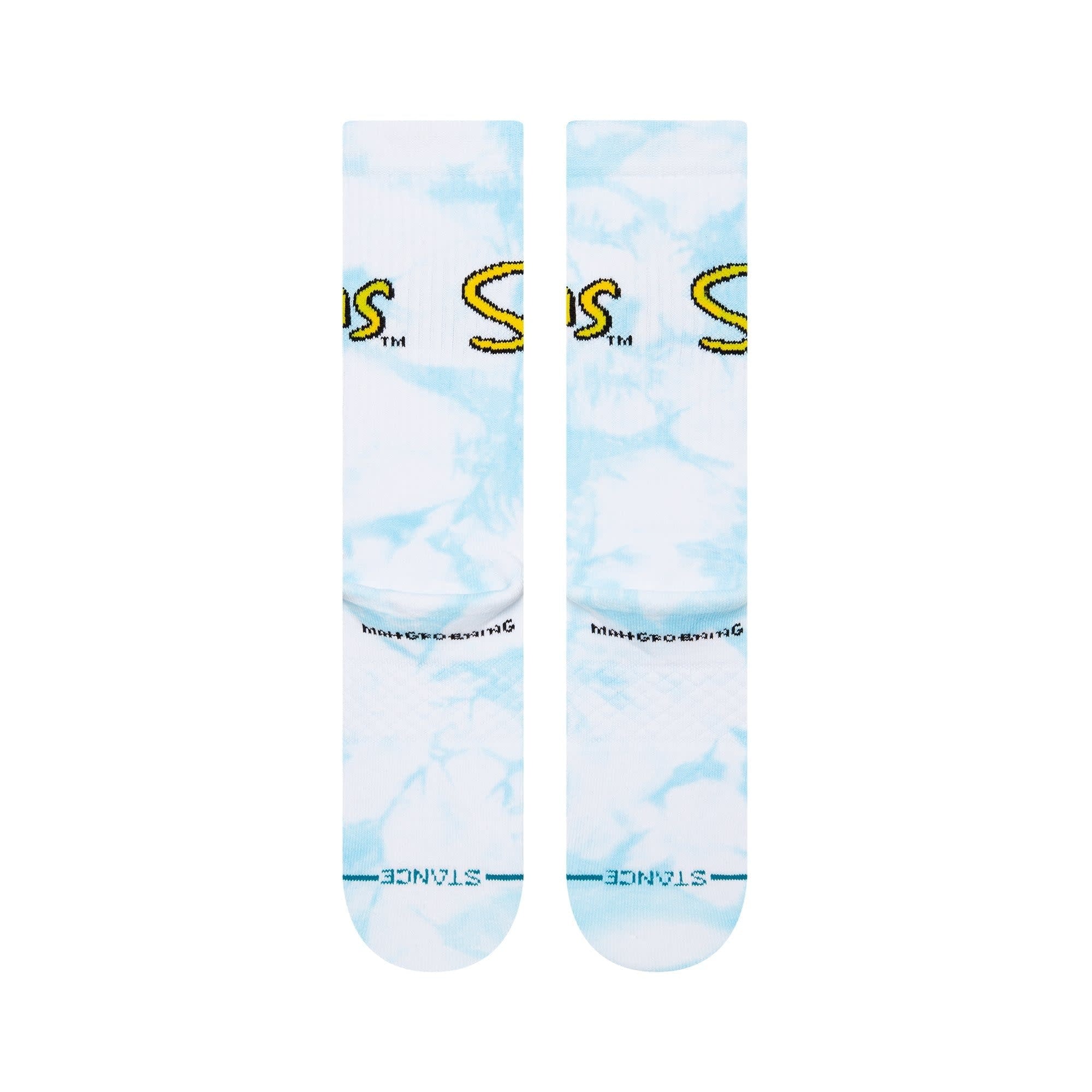 Intro Crew Socks - White