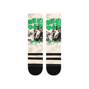 "Green Day" 1994 Crew Socks -  Off White