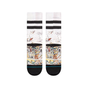 "Green Day" Basket Case Crew Socks - Multi