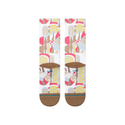 Chaussettes Tropiclay Crew - Miel 