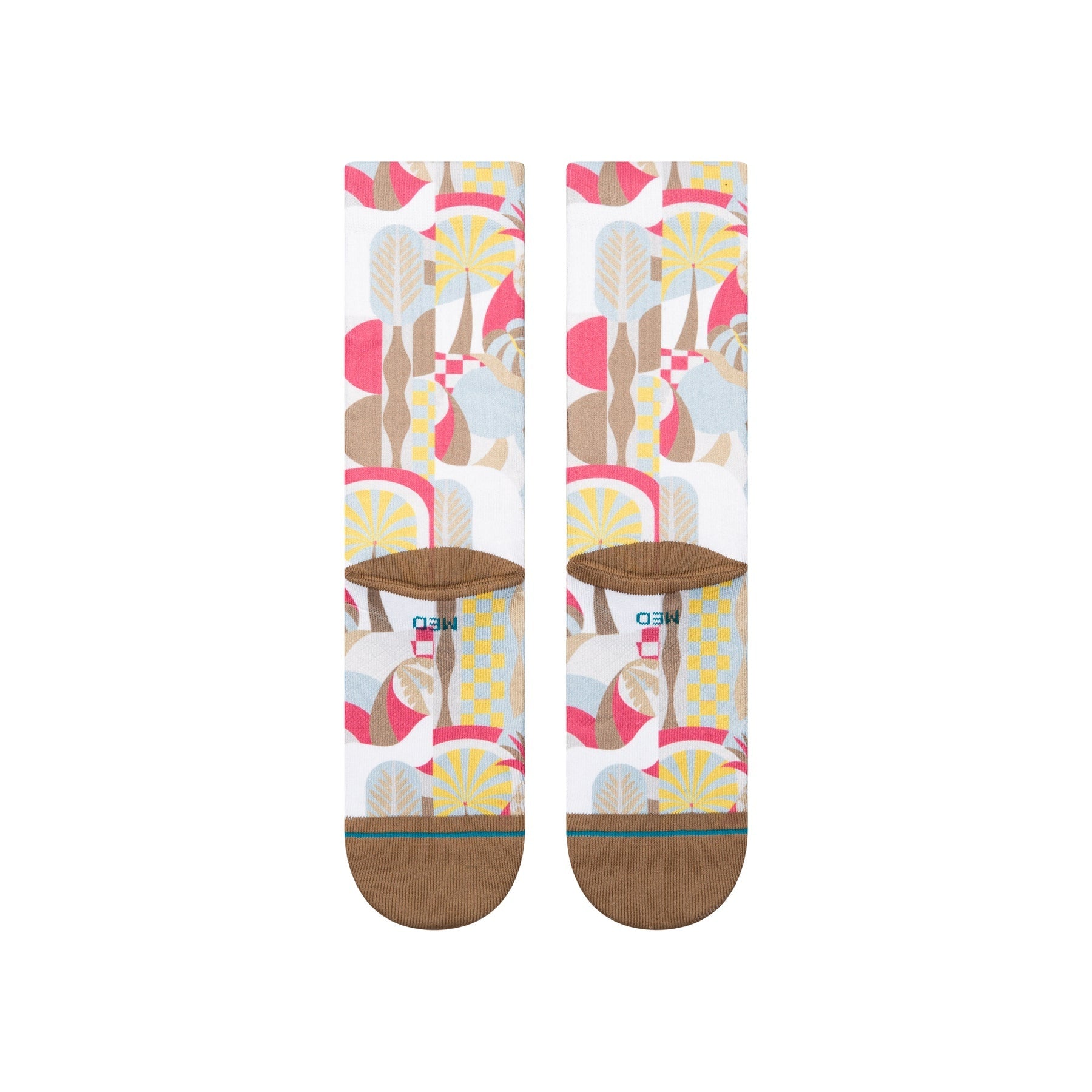 Tropiclay Crew Socks - Honey