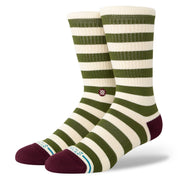 Chaussettes Breton Crew - Vert 