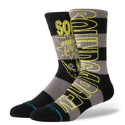 Soundgarden Crew Socks - Black