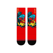 Chaussettes Waka Waka Waka Crew « Pac-Man » - Rouge 