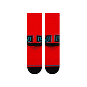 "Pac-Man" Waka Waka Waka Crew Socks - Red