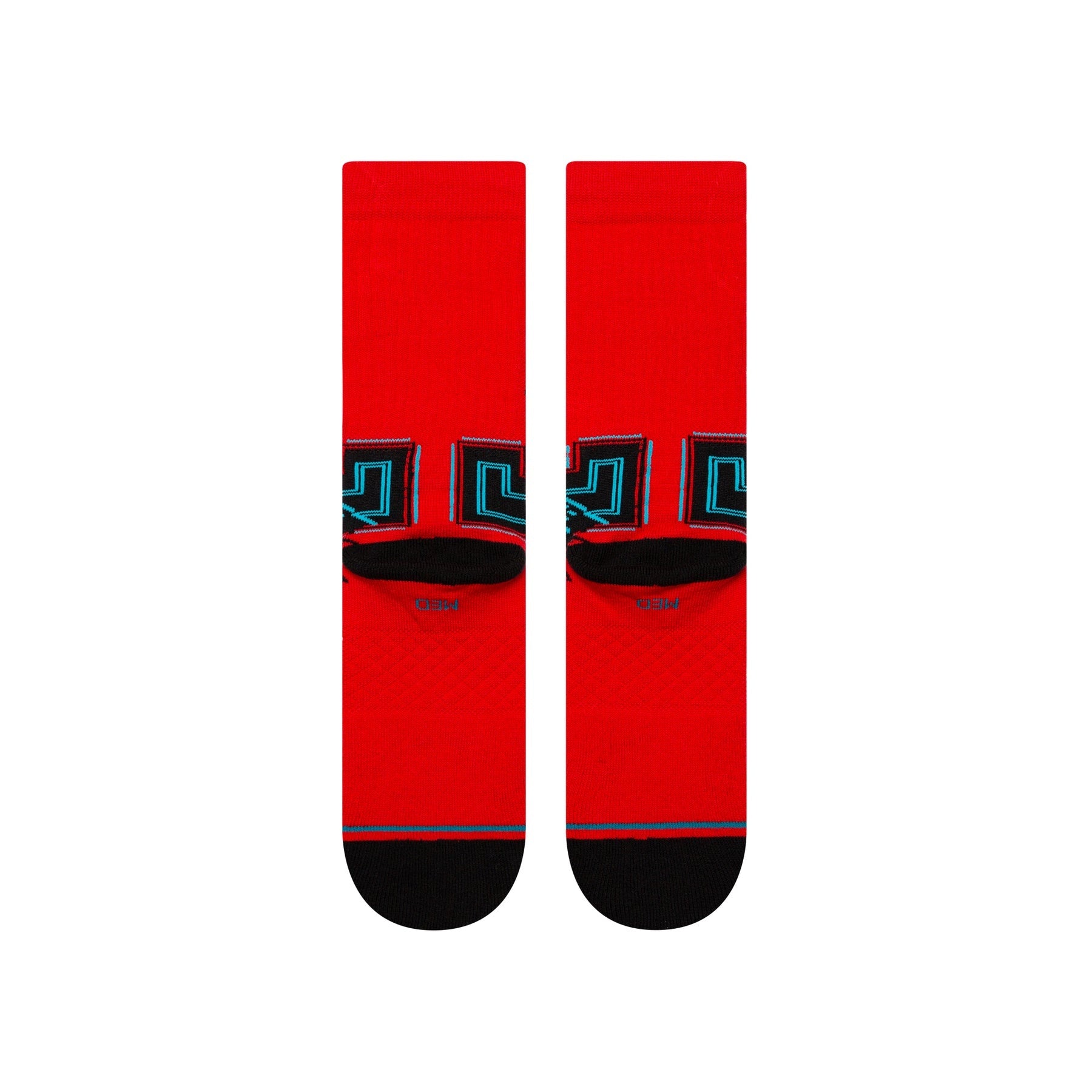 "Pac-Man" Waka Waka Waka Crew Socks - Red