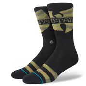 Wu Tang Clan In Da Front Crew Socks - Black