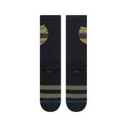 Wu Tang Clan In Da Front Crew Socks - Black