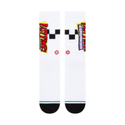 Gnarly Crew Sock - White