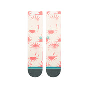 Chaussettes Raydiant Crew - Corail 
