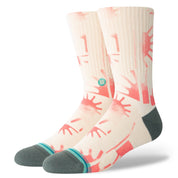 Chaussettes Raydiant Crew - Corail 