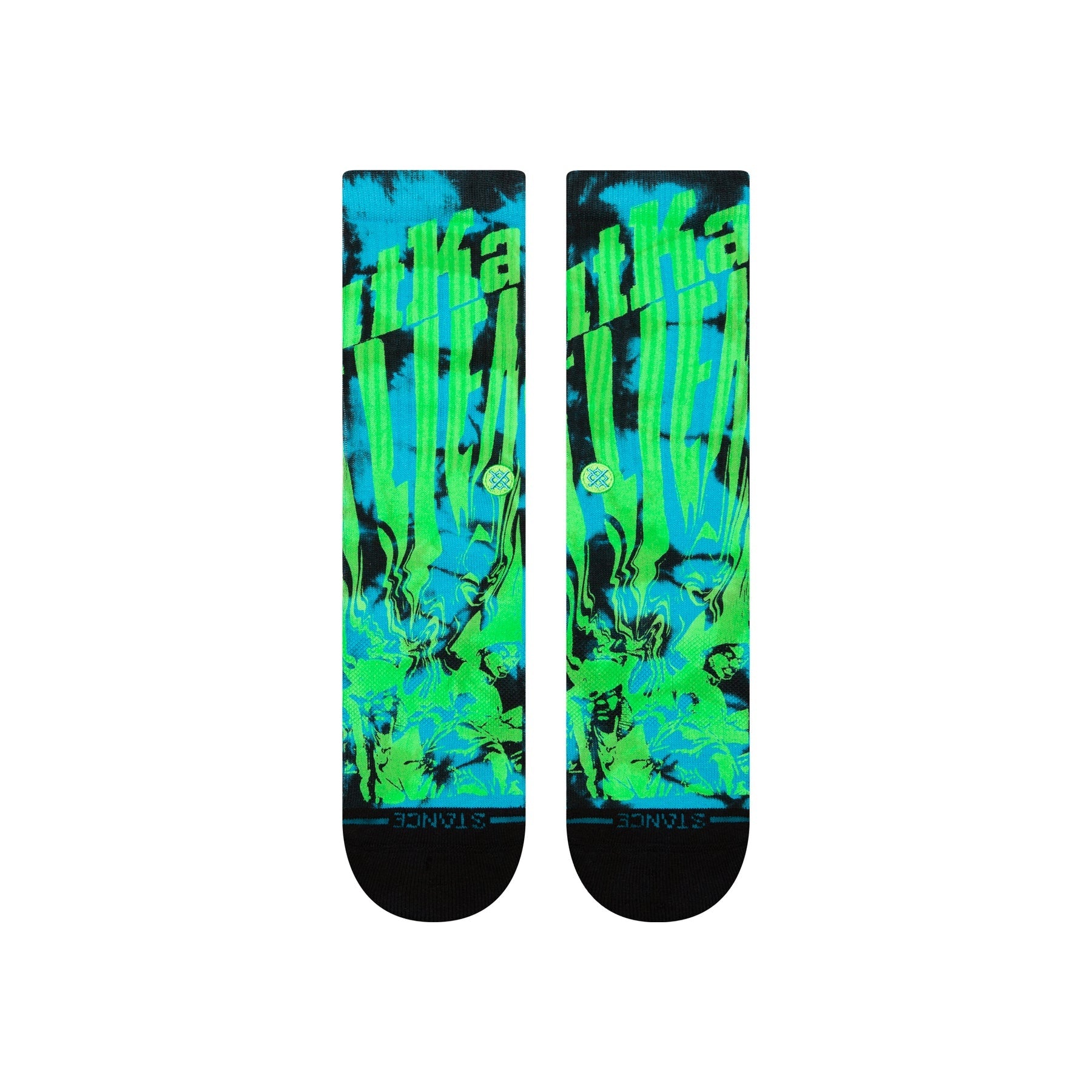 "Outkast" Atliens Crew Socks - Black