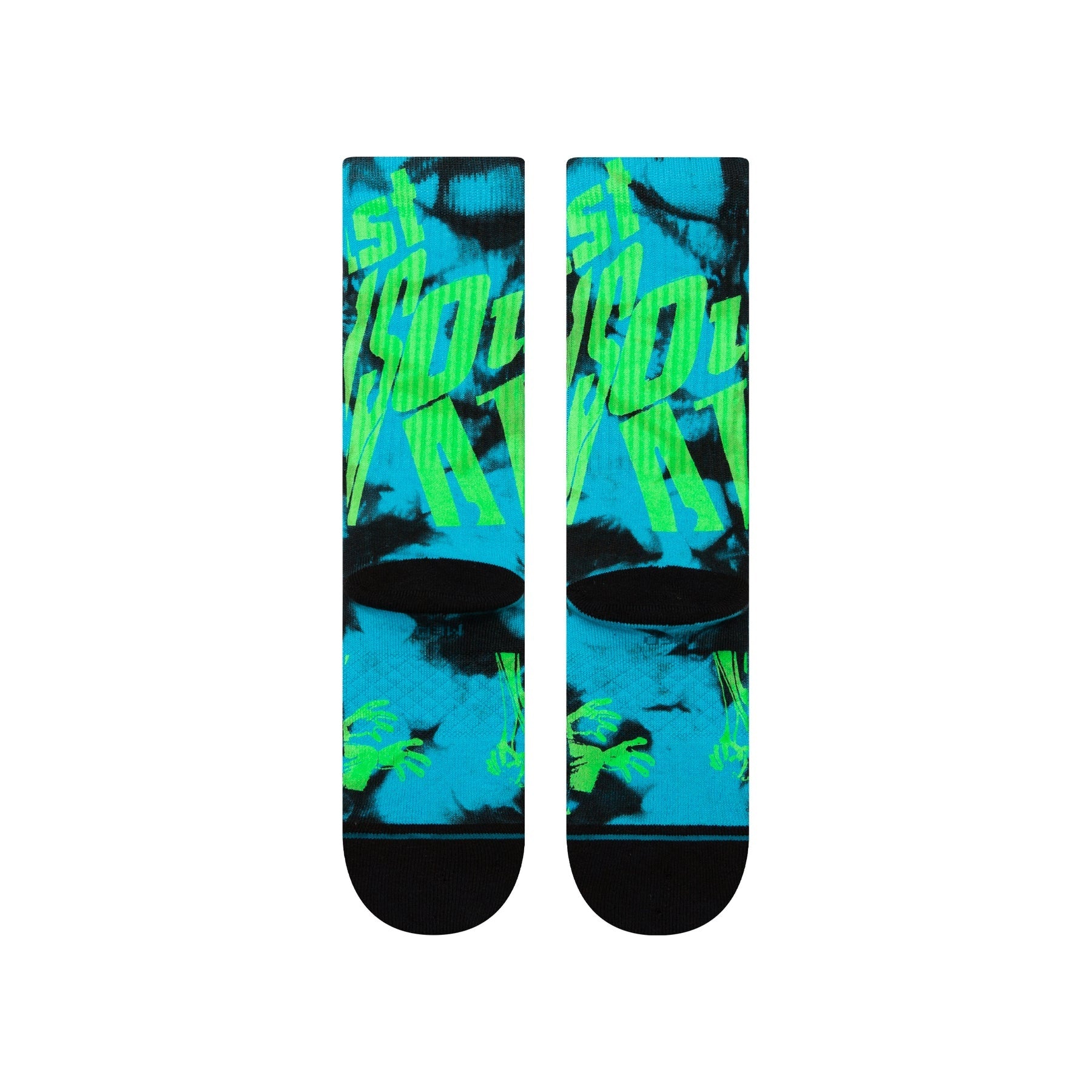 Chaussettes Atliens Crew « Outkast » – Noir 