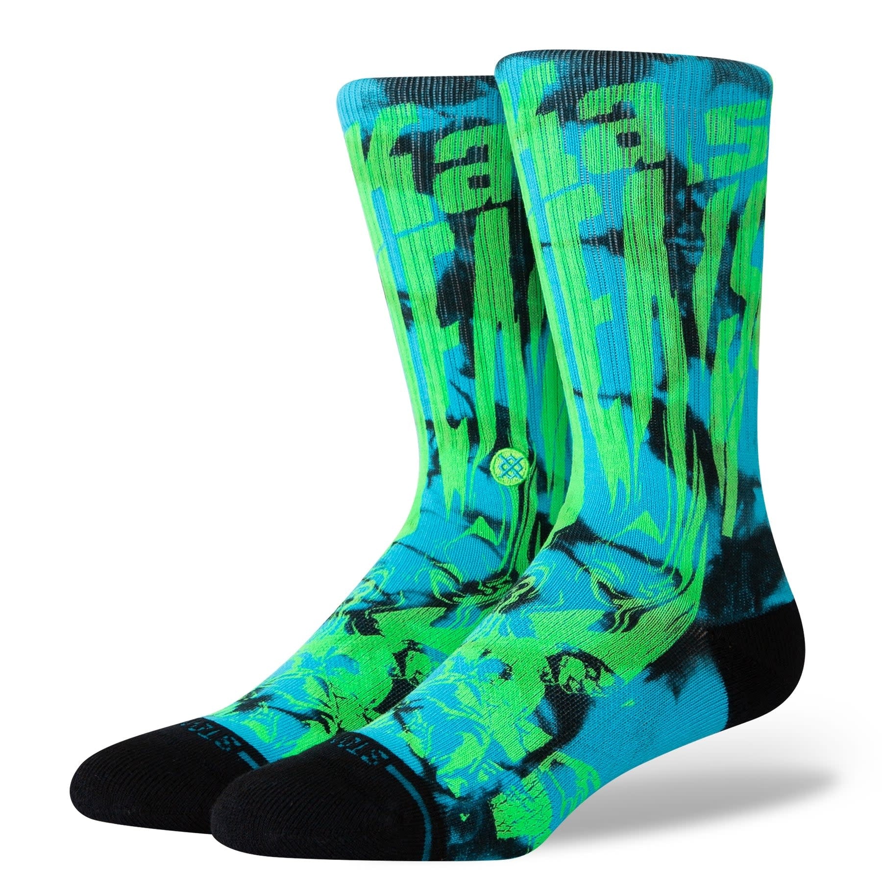 Chaussettes Atliens Crew « Outkast » – Noir 