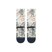 Feeling Pickled Crew Socks - Cream