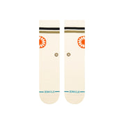 Sun Dial Crew Socks - Cream