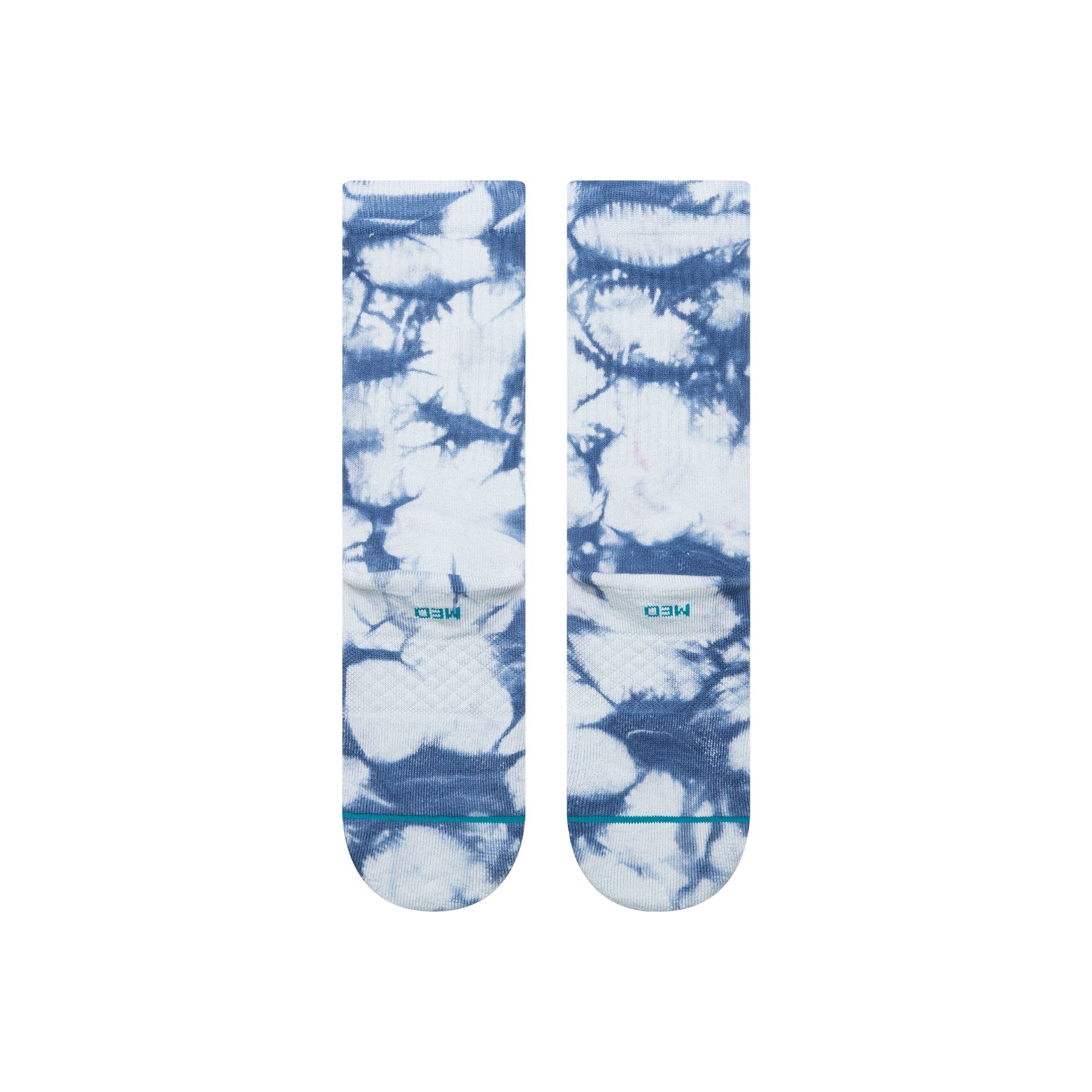 Tied Up Crew Socks - Ice Blue