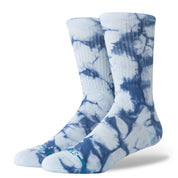 Chaussettes Tied Up Crew - Bleu glacier 