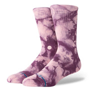 Tied Up Crew Socks - Rose