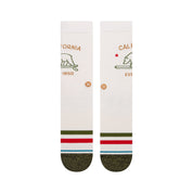 Chaussettes California Republic 2 Crew - Blanc cassé 