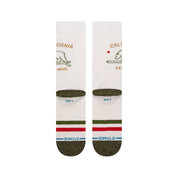 Chaussettes California Republic 2 Crew - Blanc cassé 