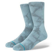 Chaussettes Icon Dye Crew - Acier bleu