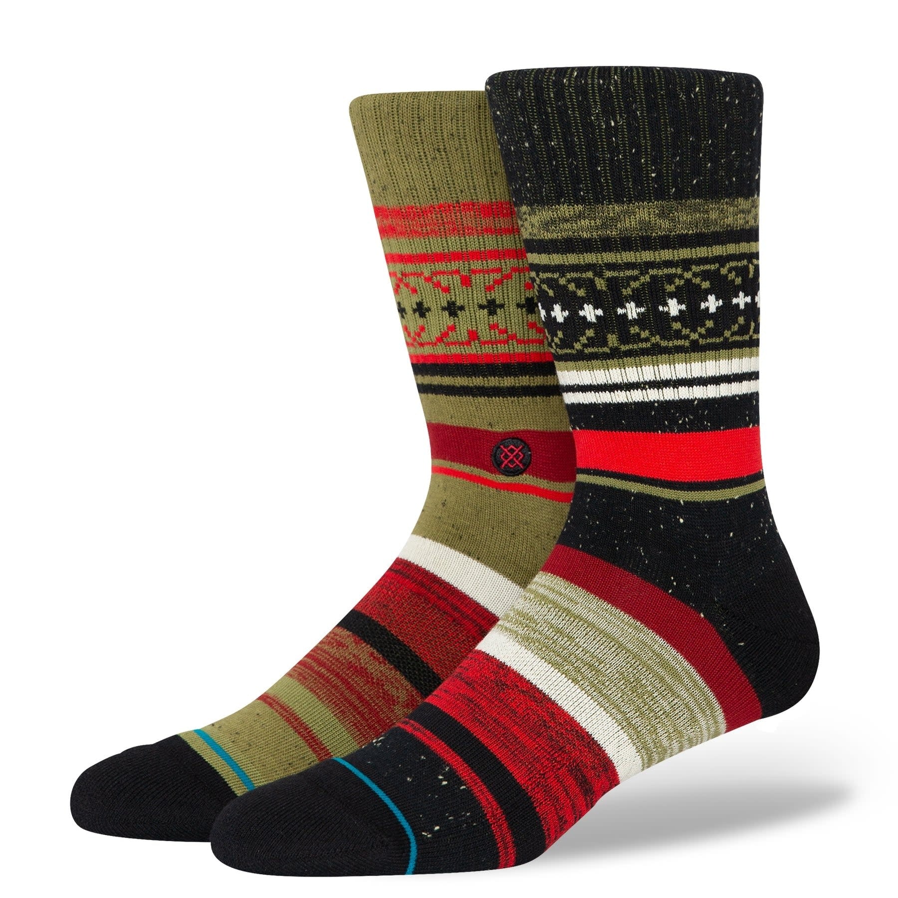 Merry Merry Crew Socks - Red