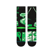 "Teenage Mutant Ninja Turtles" TMNT Crew Socks - Black