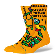 "Teenage Mutant Ninja Turtles" Tubular Crew Socks - Yellow