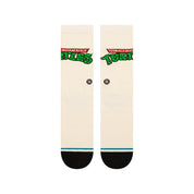 "Teenage Mutant Ninja Turtles" Turtles Crew Socks - Off White