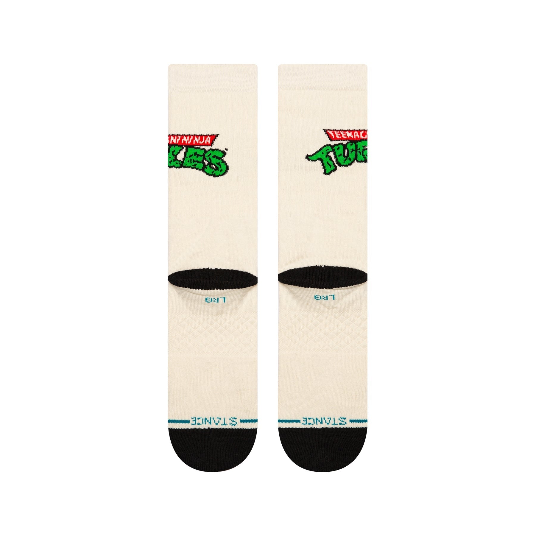 "Teenage Mutant Ninja Turtles" Turtles Crew Socks - Off White