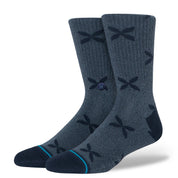 Whiffenpoof Crew Socks - Navy