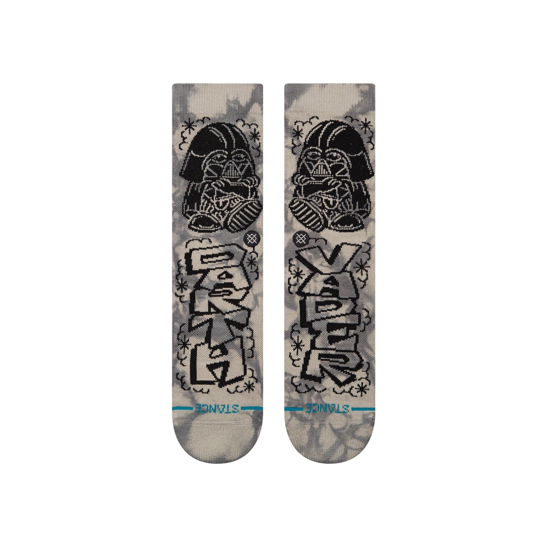 "Star Wars" By DJ Darth Crew Socks - Black