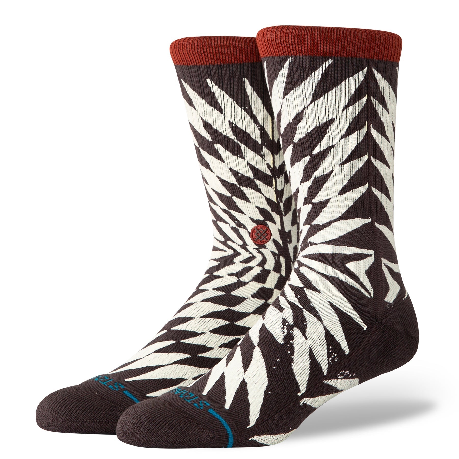 Chaussettes Frackle Crew - Marron foncé 