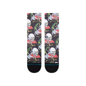 Palm Slayer Crew Socks - Black