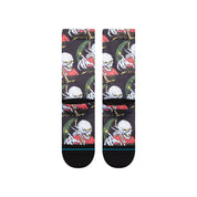 Palm Slayer Crew Socks - Black