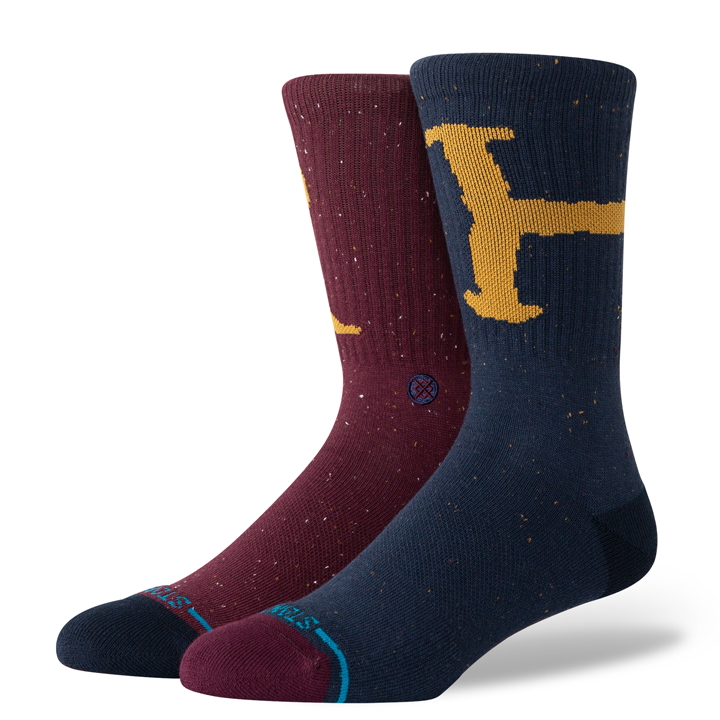 Chaussettes « Harry Potter » Ron et Harry Crew - Bleu marine 