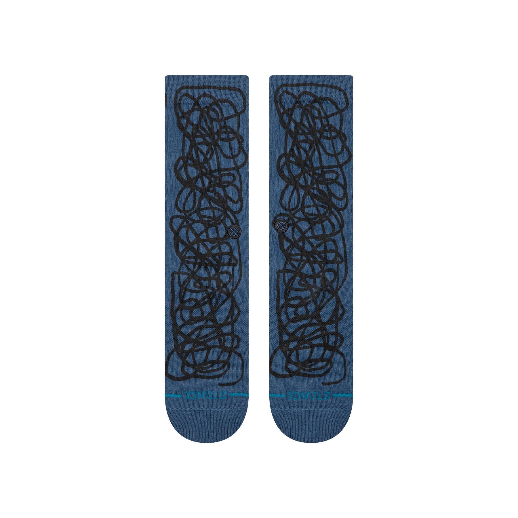 Chaussettes mi-mollet sans coutures - Dark Royal 