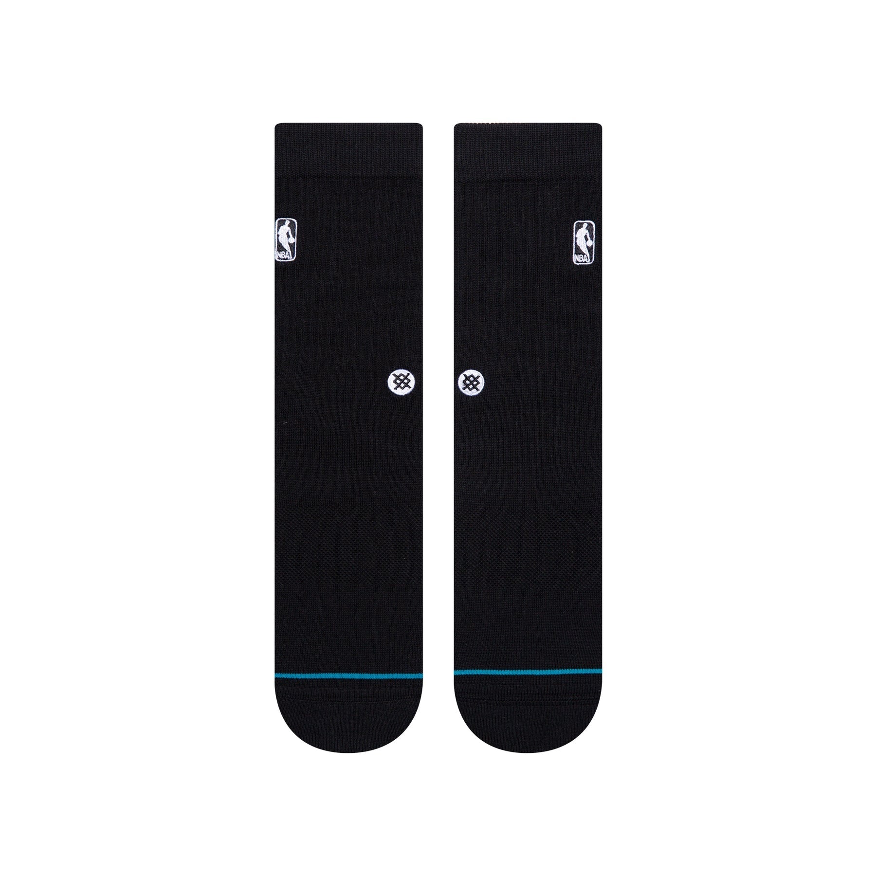 "NBA" Logoman Crew Socks - Black