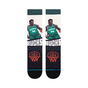 NBA Graded Giannis Antetokounmpo Crew Sock - Tan