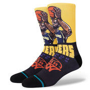 NBA Graded Lebron James Crew Sock - Gold