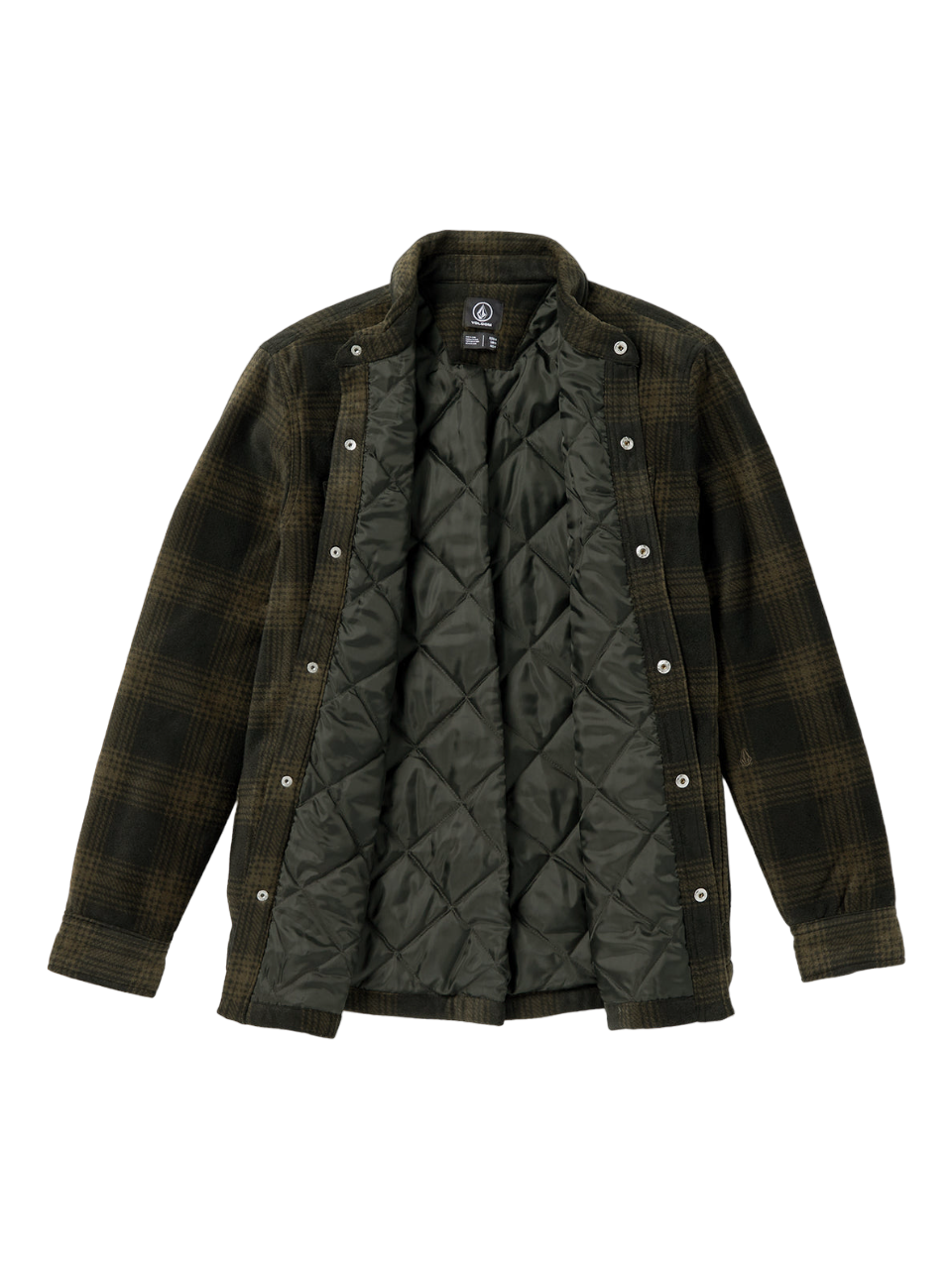 Bowered Fleece Flannel - Bison