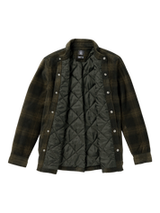 Bowered Fleece Flannel - Bison