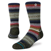 Windy Peak Crew Socks - Black