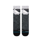 Divided Crew Socks - Heather Grey